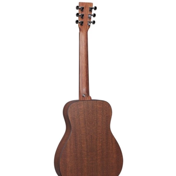 martin lx1 little martin solid sitka spruce top acoustic guitar with padded gig bag