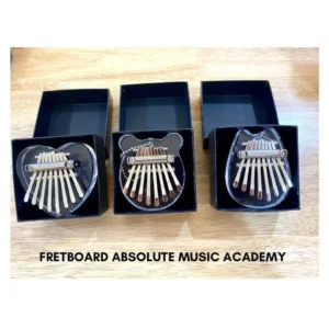 mini kalimba 8 keys arcylic transparent 8音彩虹水晶迷你拇指琴