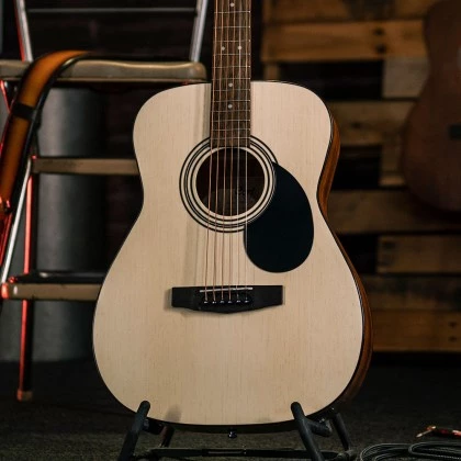 cort af510 op open pore standard series acoustic guitar concert body