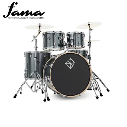 dixon spark sp522a drum set complete standard 5 piece drum kit bundle