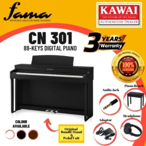 [fama]kawai cn301 88 key digital piano home electric piano keyboard (cn 301 / cn 301)