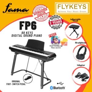 flykeys fp6 88 key budgetary beginner digital piano (fp 6)