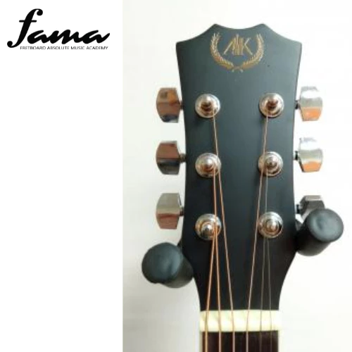 a&k ak 220 ce 40'' (sunburst) cutaway acoustic guitar with pick up