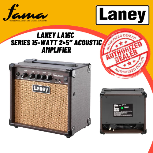 laney la15c series 15 watt 2×5″ acoustic amplifier