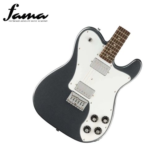 squier affinity series telecaster deluxe electric guitar, laurel fb