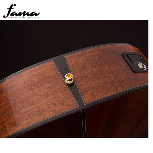 cort gold a6 full solid acoustic guitar with fishman® flex blend th tuner and internal microphone