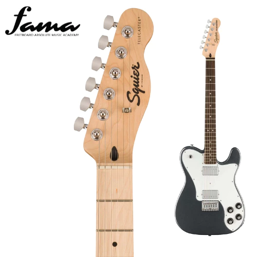 squier affinity series telecaster deluxe electric guitar, laurel fb