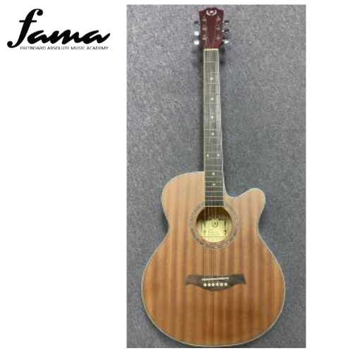 a&k ak 230 ce 40'' (mahogany)cutaway acoustic guitar with pick up