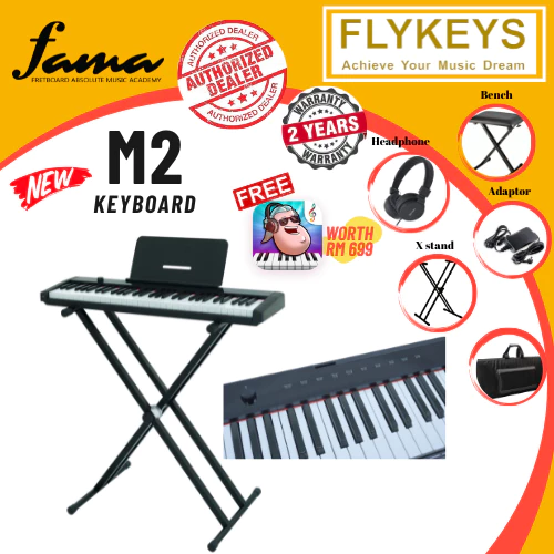 flykeys m2 smart 61 keyboard & rechargeable