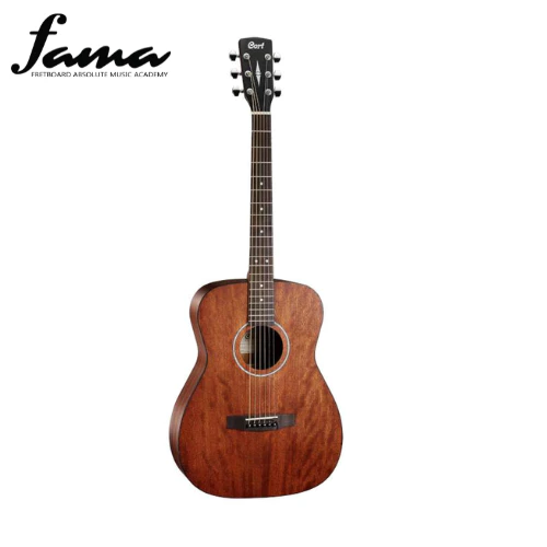 cort af510 m mahogany acoustic guitar with bag (af 510m af 510m)