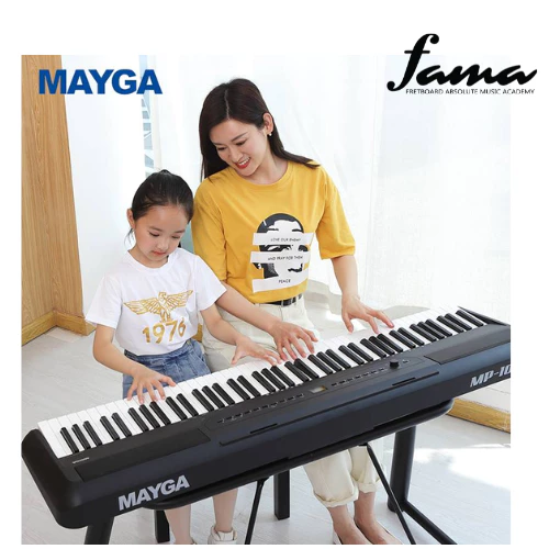 mayga mp 100 new 88 key digital piano with bluetooth function and powerful recording and playback system