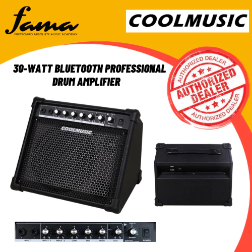 cool music 30 watt bluetooth professional drum amplifier dm 30 dm30