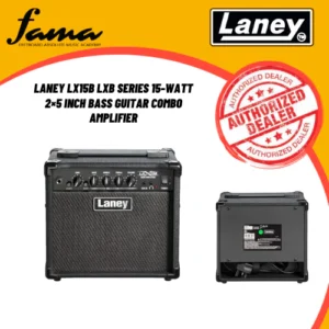 laney lx15b lxb series 15 watt 2×5 inch bass guitar combo amplifier