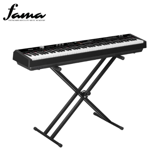 nux npk 20 88 key digital piano with grand hammer action, stand and throne for beginner