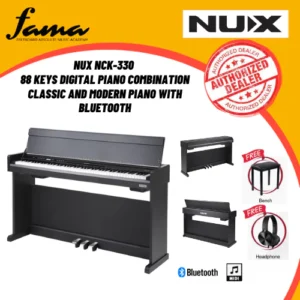 nux nck 330 88 keys digital piano combination classic and modern piano with bluetooth