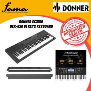 donner ec3150 dek 620 61 keys keyboard for beginner