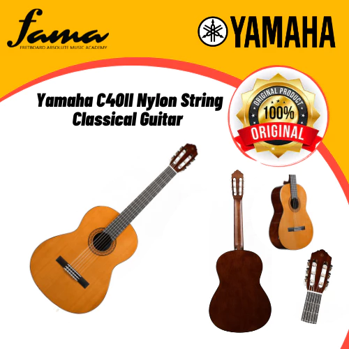 yamaha c40ii nylon string classical guitar