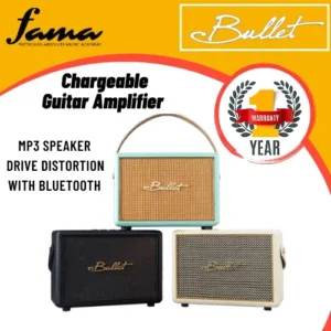 bullet free face 3# chargeable guitar amplifier mp3 speaker drive distortion with bluetooth