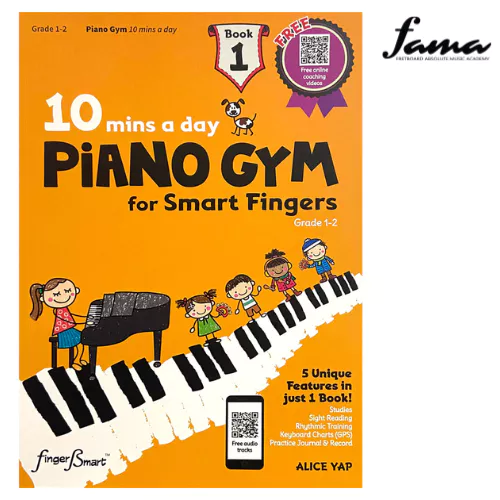 finger smart dino music theory for young musician book 1 & book 2 by alice yap