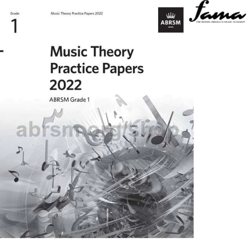 2022 abrsm music theory practice papers grade 1 8 past year test paper
