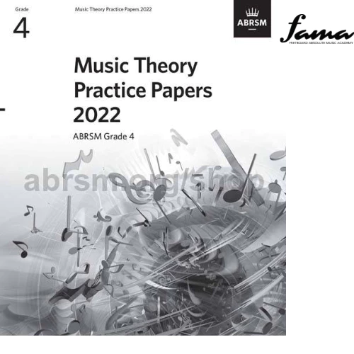 2022 abrsm music theory practice papers grade 1 8 past year test paper