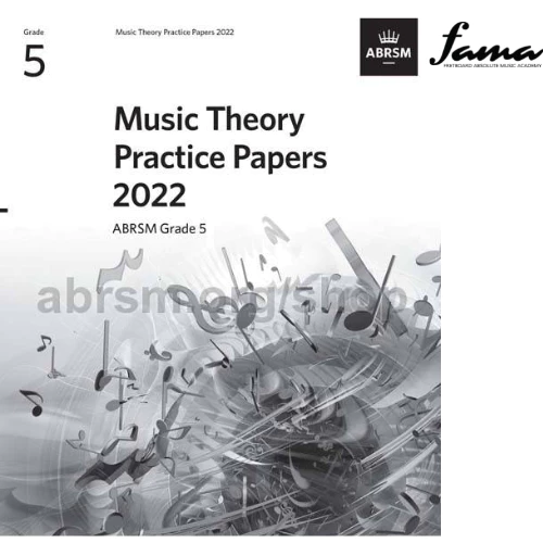 2022 abrsm music theory practice papers grade 1 8 past year test paper