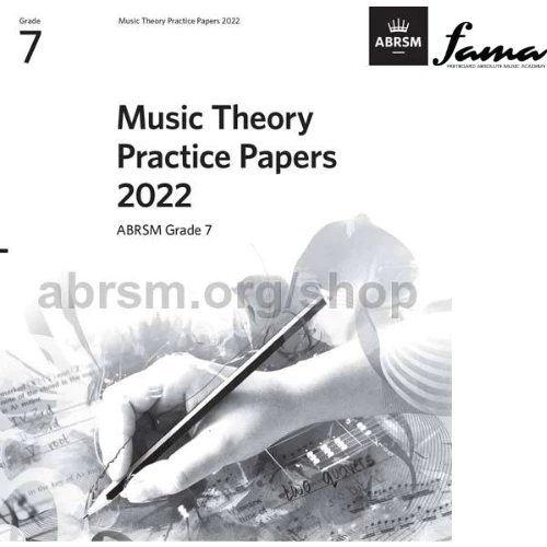 2022 abrsm music theory practice papers grade 1 8 past year test paper