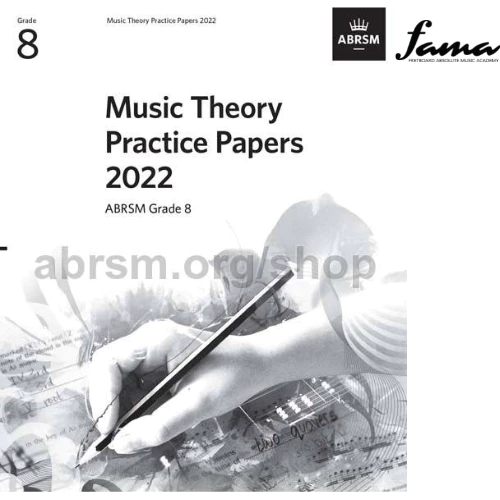 2022 abrsm music theory practice papers grade 1 8 past year test paper