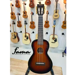 mahalo concert size ukulele nato body glossy 3 tone color