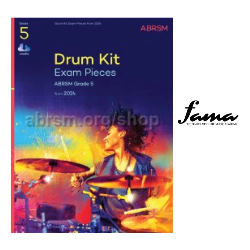 abrsm drum kit exam pieces from 2024 grade 5