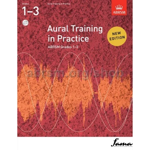 abrsm piano aural training in practice grade 1 3 exam book