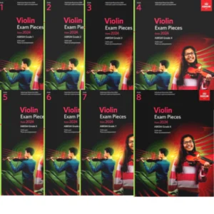 abrsm violin exam pieces from 2024 grade 1 8