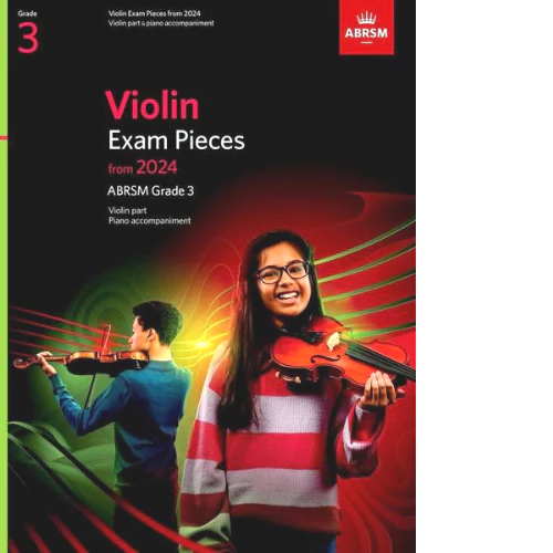 abrsm violin exam pieces from 2024 grade 1 8