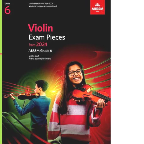 abrsm violin exam pieces from 2024 grade 1 8