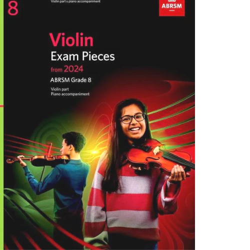 abrsm violin exam pieces from 2024 grade 1 8