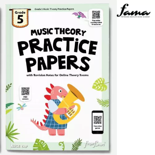 music theory practice papers grade 1 5 by fingersmart