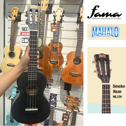 mahalo concert 23' inch size ukulele island color series