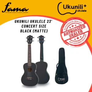 ukunili ukulele 23” inch concert pink (matte), perfect for beginner nl 24 m