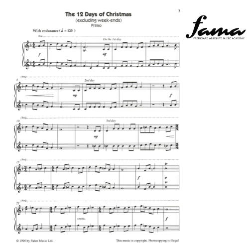 christmas jazzin about duet book 3