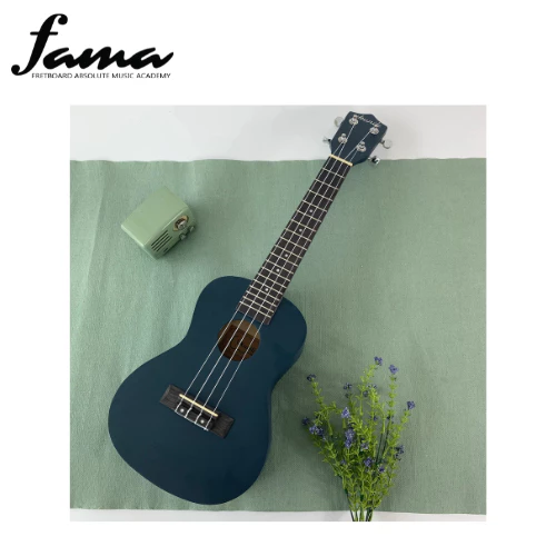 ukunili ukulele 23” inch concert pink (matte), perfect for beginner nl 24 m