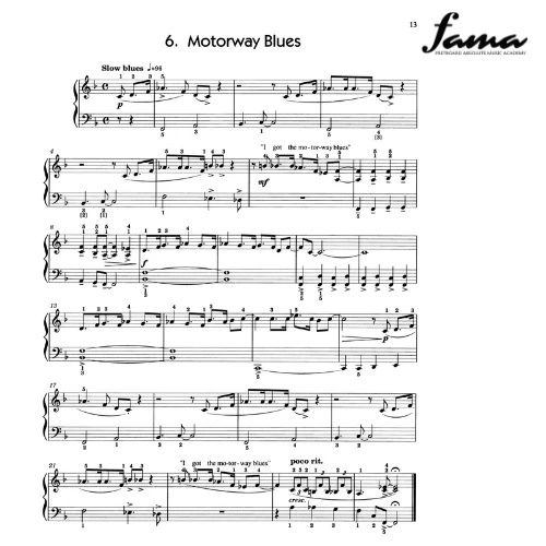 easy jazzin about for piano keyboard (revised) book pam wedgwood 4