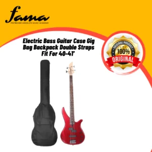 electric bass guitar case gig bag backpack double straps fit for 40 41 electric