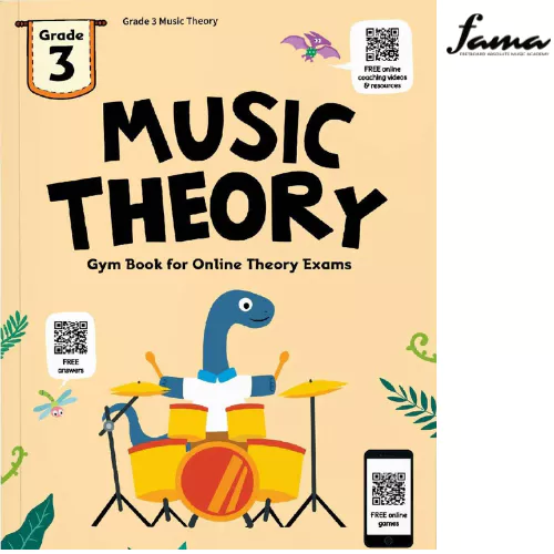 fingersmart music theory gym book for online theory exams grade 1 5 by alice yap