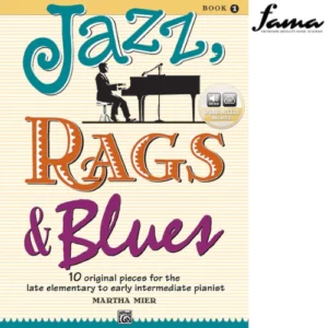 jazz, rags & blues, book 1 by martha mier online access included