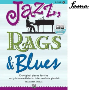 jazz, rags & blues, book 1 by martha mier online access included