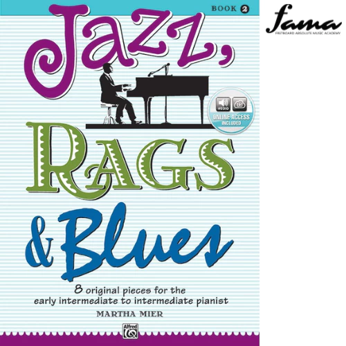 jazz, rags & blues, book 1 by martha mier online access included