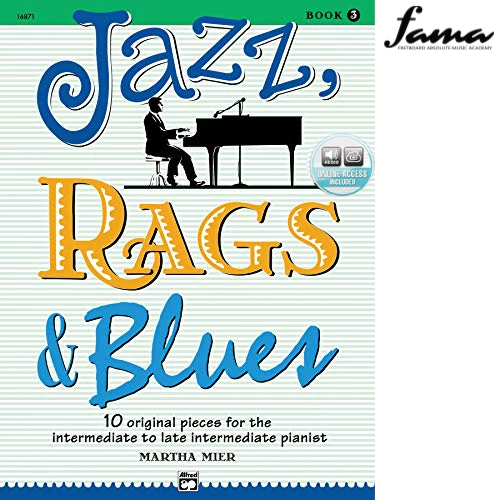 jazz, rags & blues, book 1 by martha mier online access included