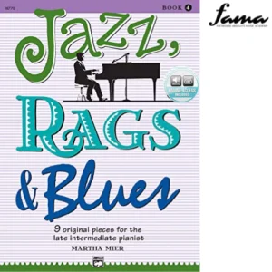 jazz, rags & blues, book 1 by martha mier online access included