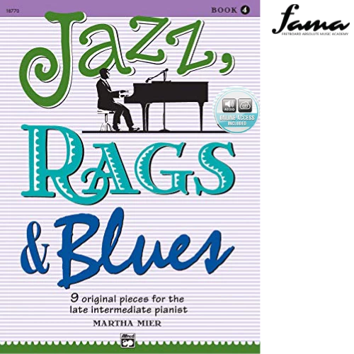 jazz, rags & blues, book 1 by martha mier online access included