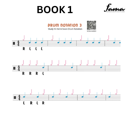 my kid’s drummer book 1 & book 2 groove start from young dynamic publication for young age